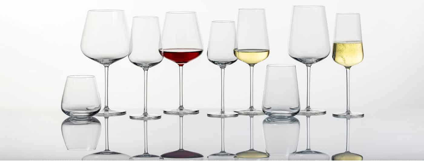 Verbelle wine glasses from Fortessa