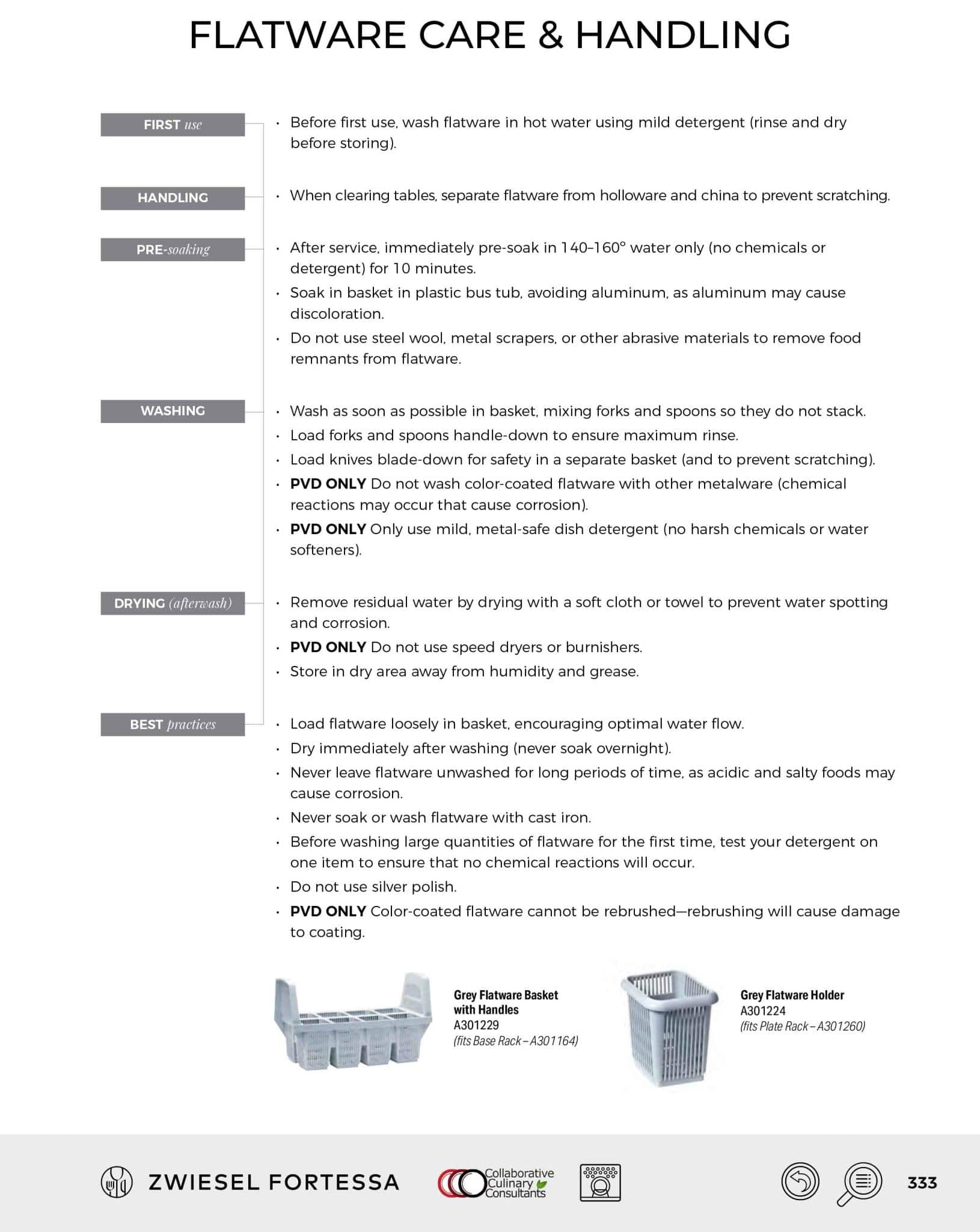Fortessa Commercial Culinary Products Collaborative Culinary Consultants